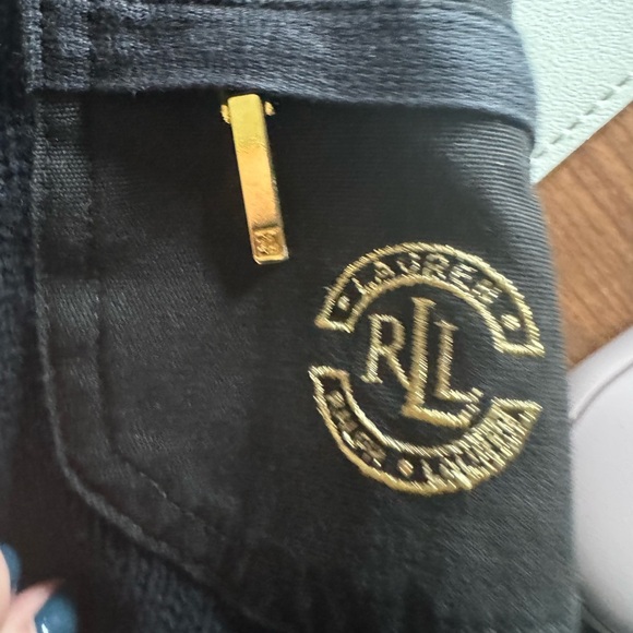 Ralph Lauren Black Cotton Knit Jacket Estimated XL - Picture 4 of 5